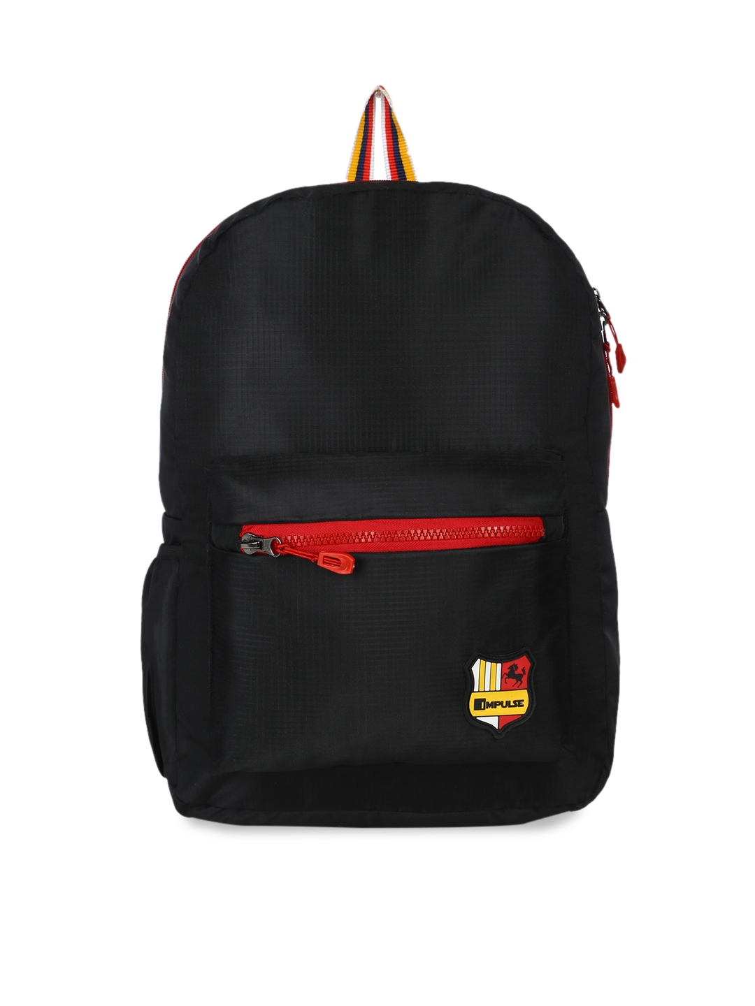 Impulse Kids Black Solid Backpack 30L