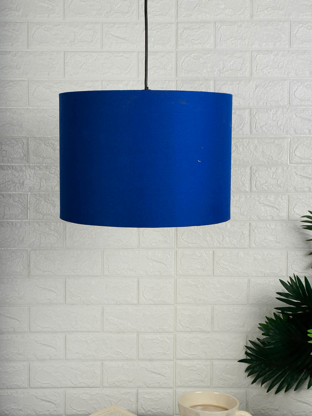 Grated Ginger Blue Solid Handcrafted Hanging Light