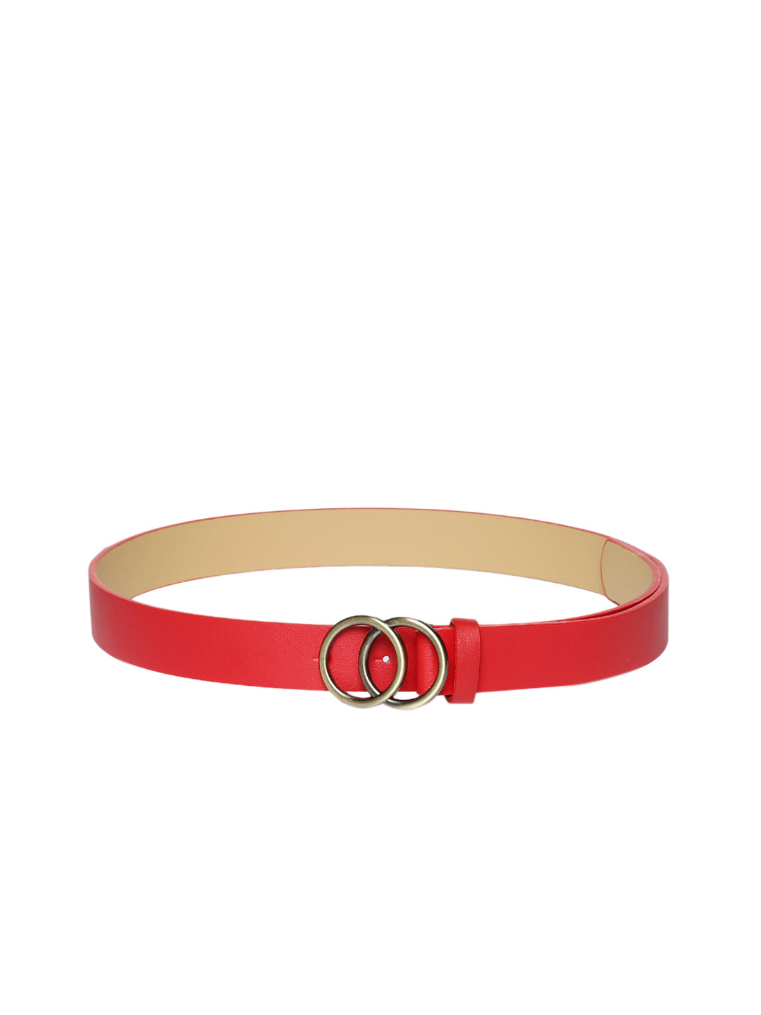CRUSSET Women Red Textured Belt