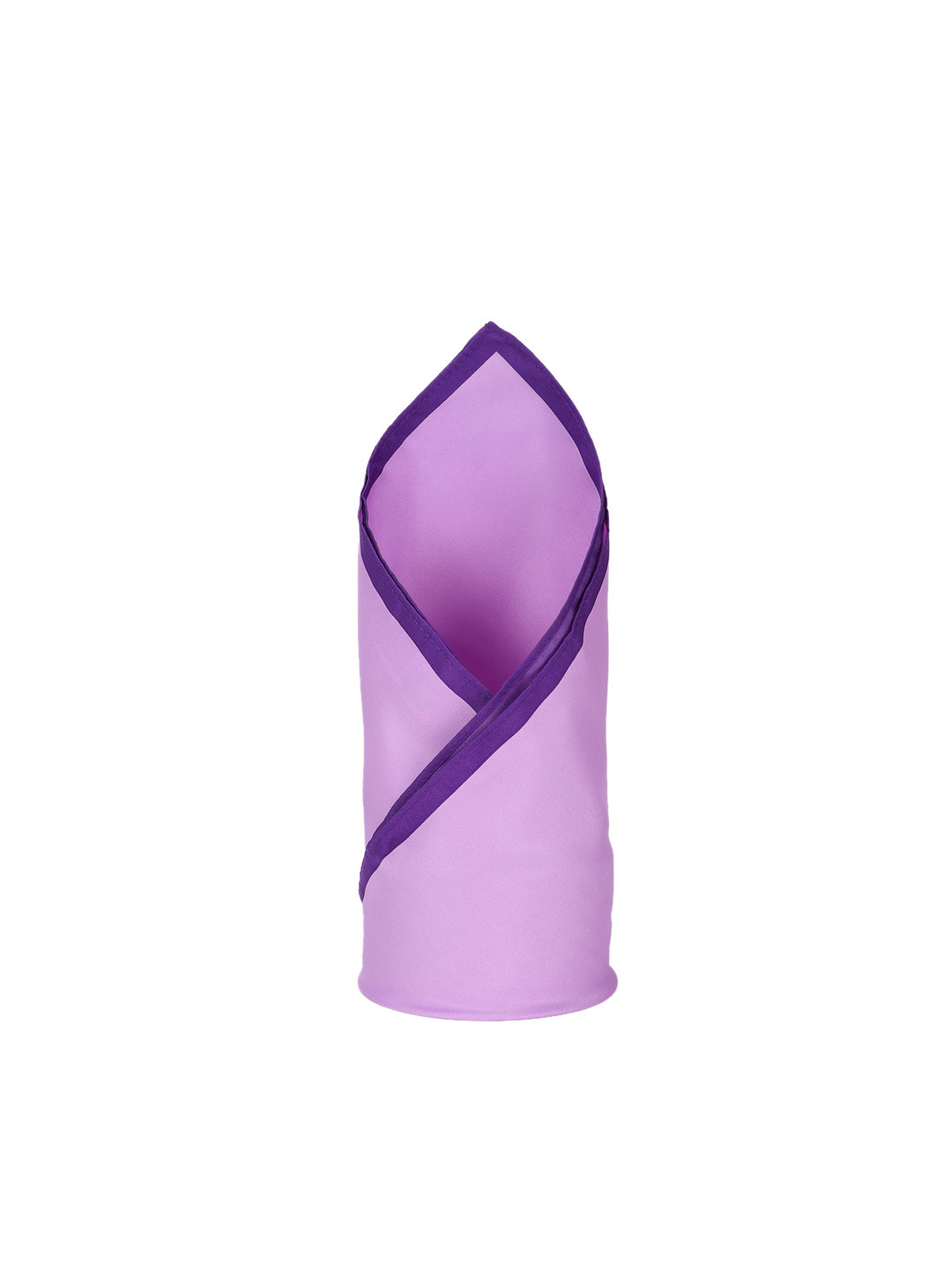 Louis Philippe Men Lavender Silk Pocket Square