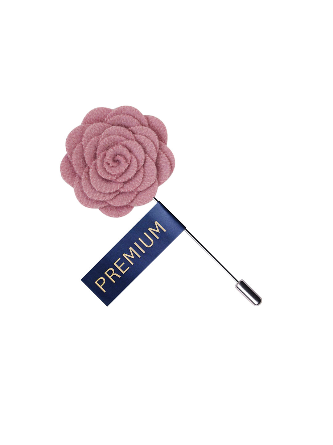 PELUCHE Unisex Pink Blooming Charm Lapel Pin