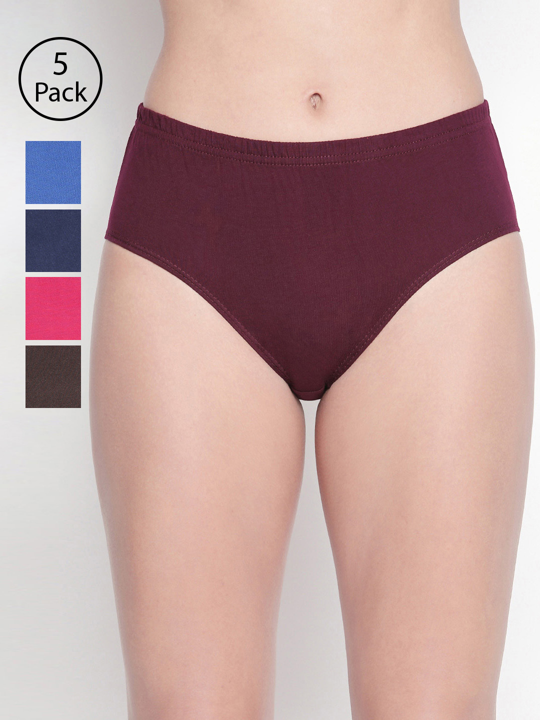 Bodycare Women Pack of 9 Assorted Hipster Briefs 2D-9PCS