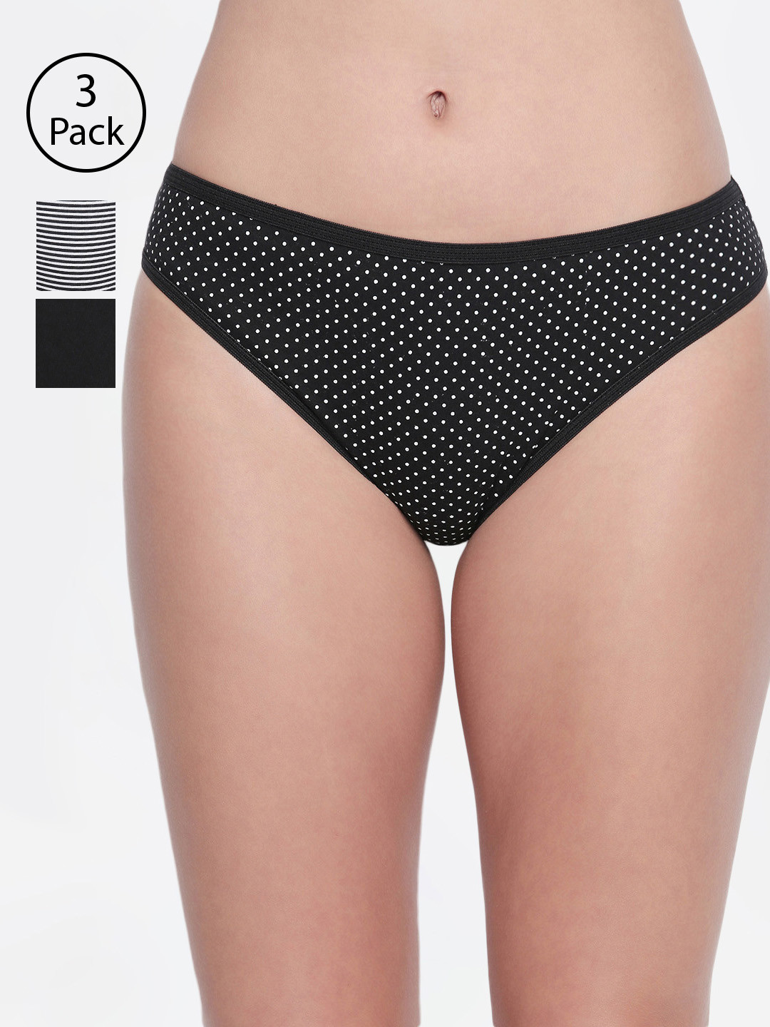 Bodycare Women Pack of 6 Assorted Bikini Briefs 3901-6PCS