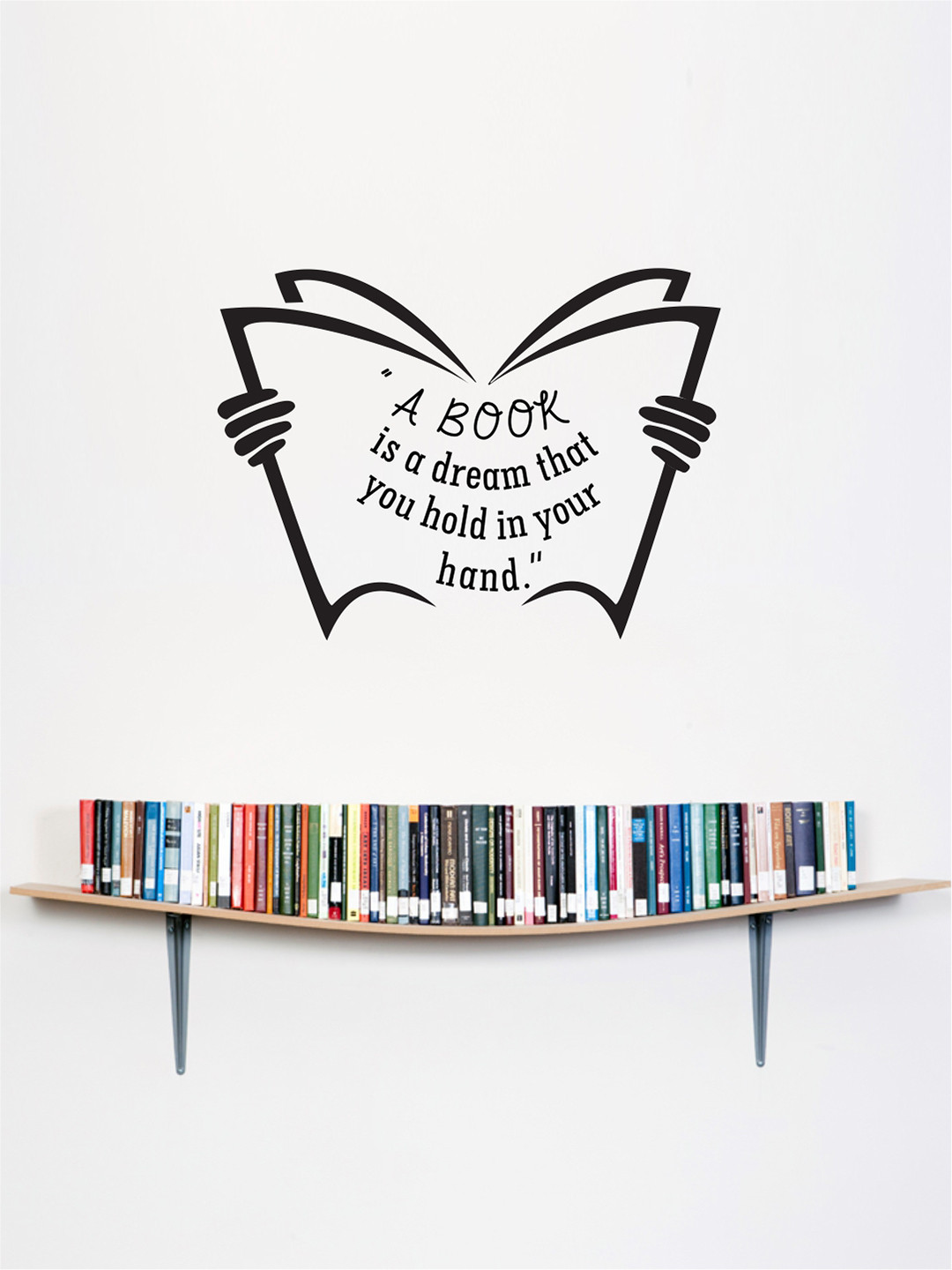 rawpockets Black Book is a Dream Wall Stickers