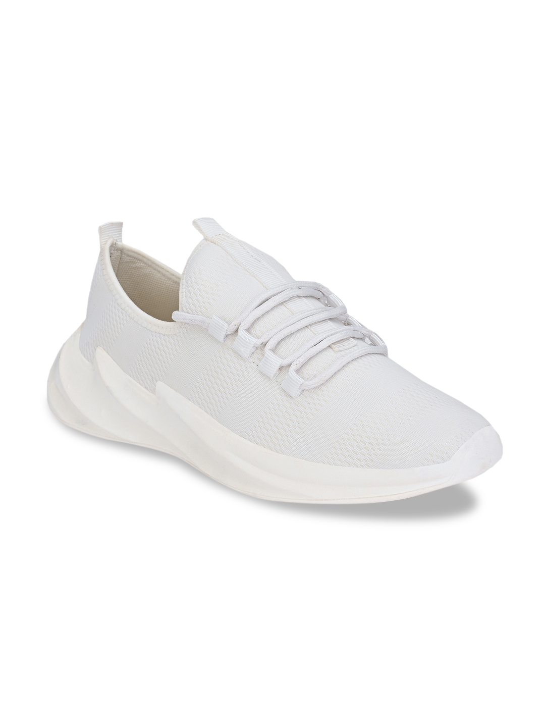 Buy Mactree Men White Solid Sneakers 
