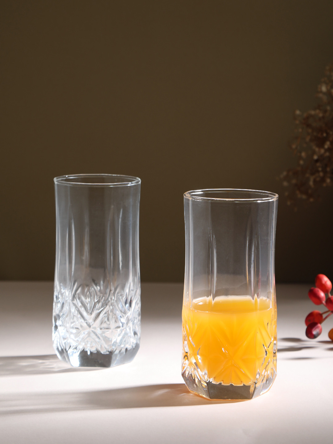 Luminarc Set Of 6 Transparent Brighton Highball Tumbler 310ML