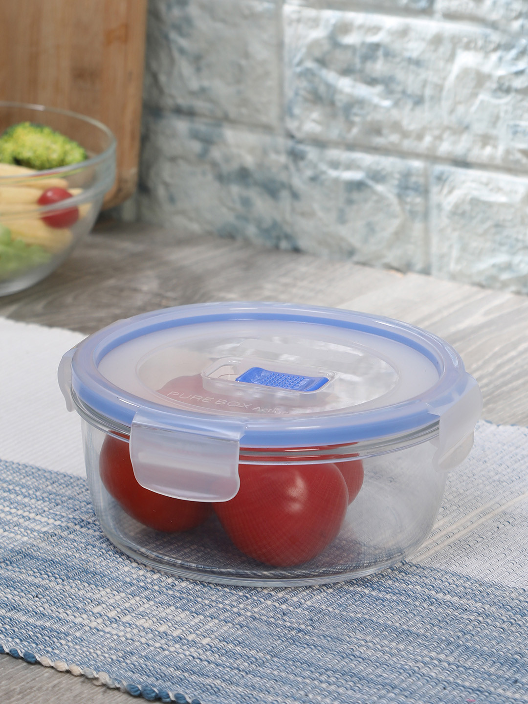 Luminarc Tempered Transparent Glass Clip-On Box Container Set-420ml