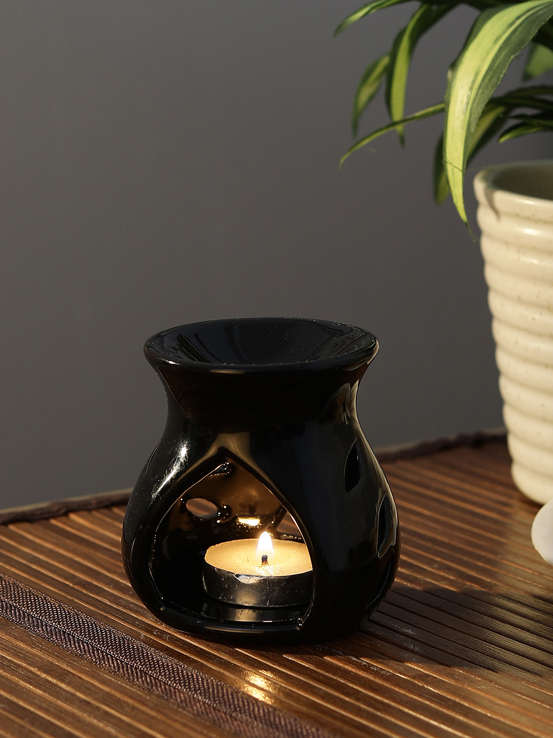 CDI Black Solid Wax Aroma Candle Diffuser Oil