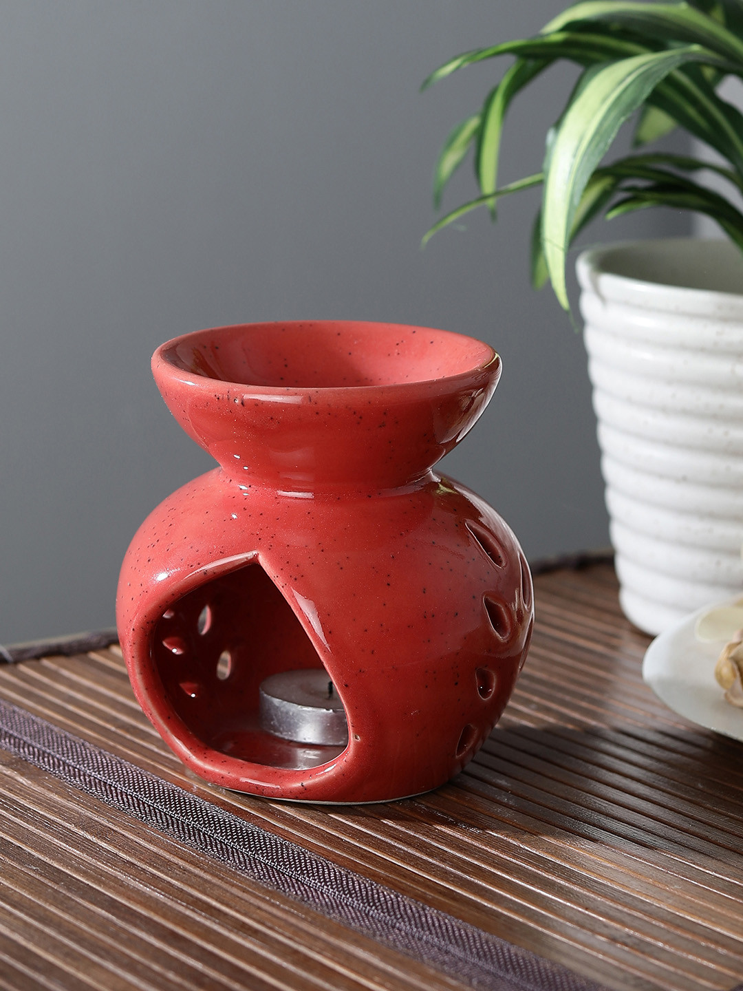 CDI Red Solid Wax Aroma Candle Oil Diffuser