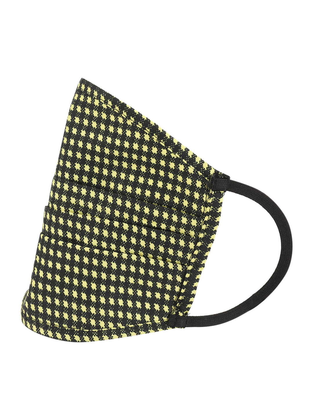 Kazo Unisex Green & Black 2 Ply Reusable Cloth Mask