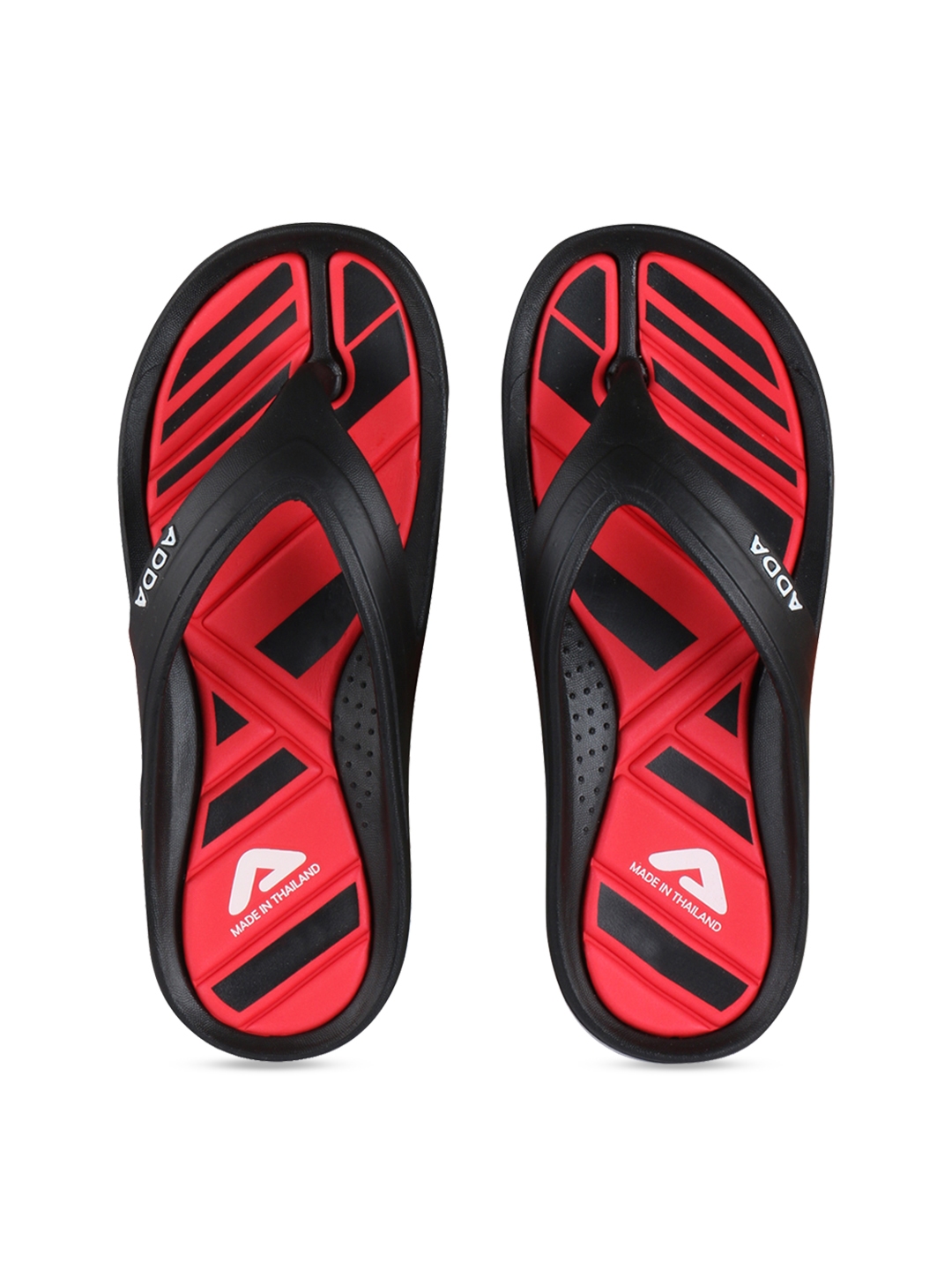 Adda red slippers store