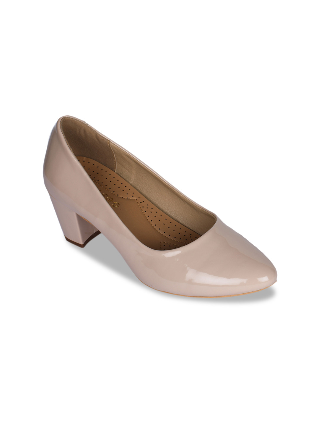 Liberty Women Beige Solid Pumps