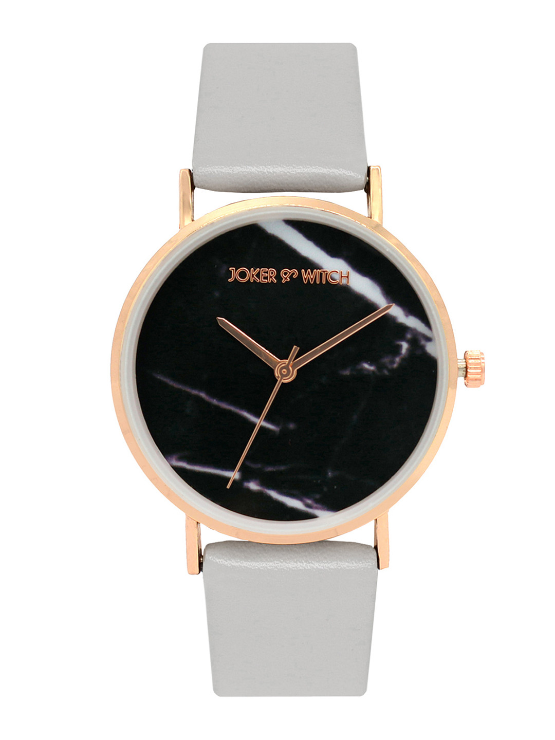 JOKER & WITCH Women Black & Grey Analogue Watch