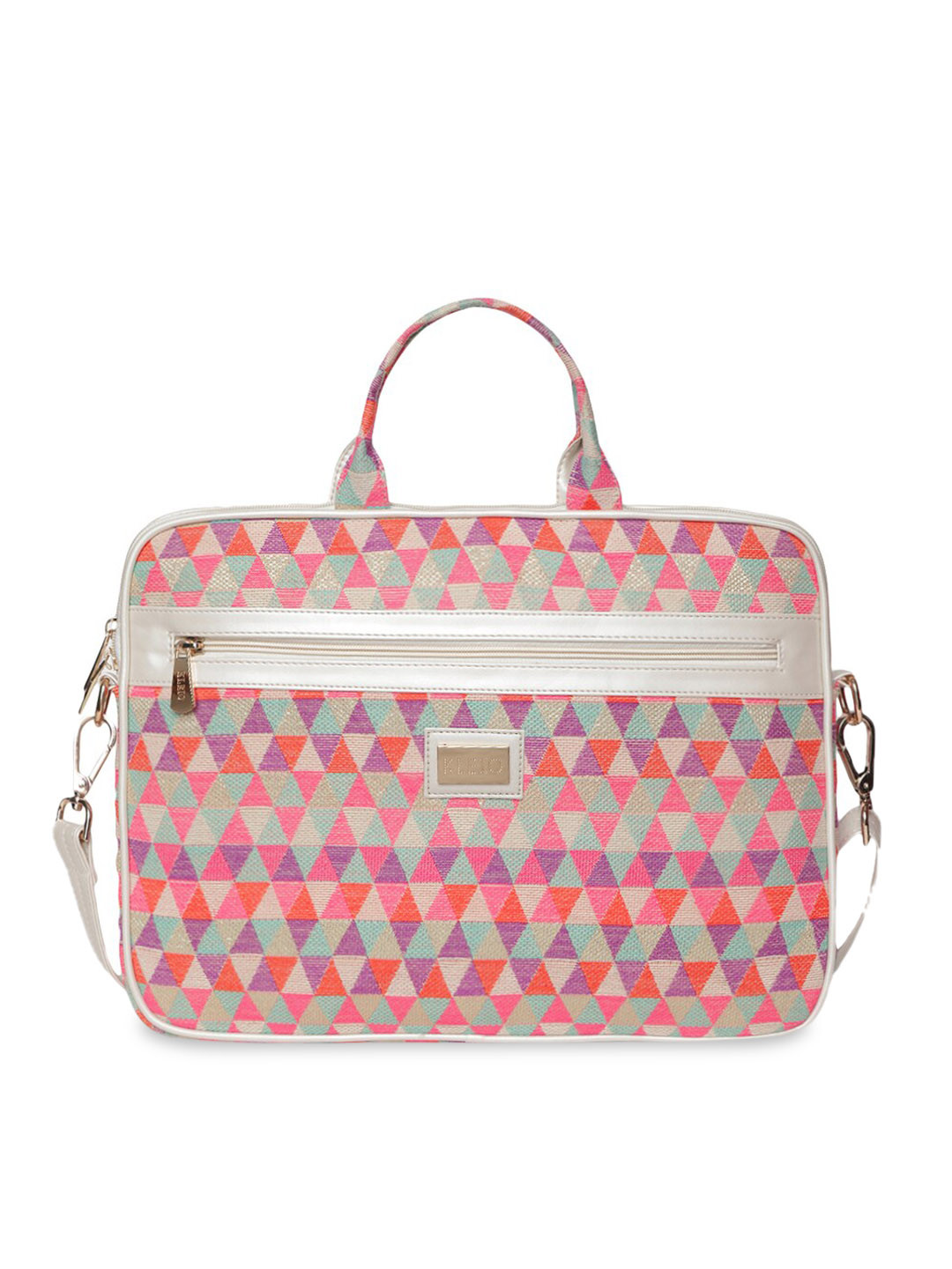 KLEIO Unisex Jacquard Weave Laptop Sleeve Bag