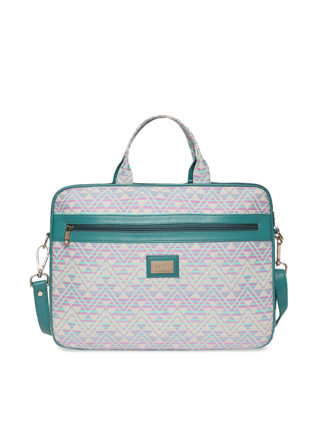 KLEIO Unisex Jacquard Weave Laptop Sleeve Bag