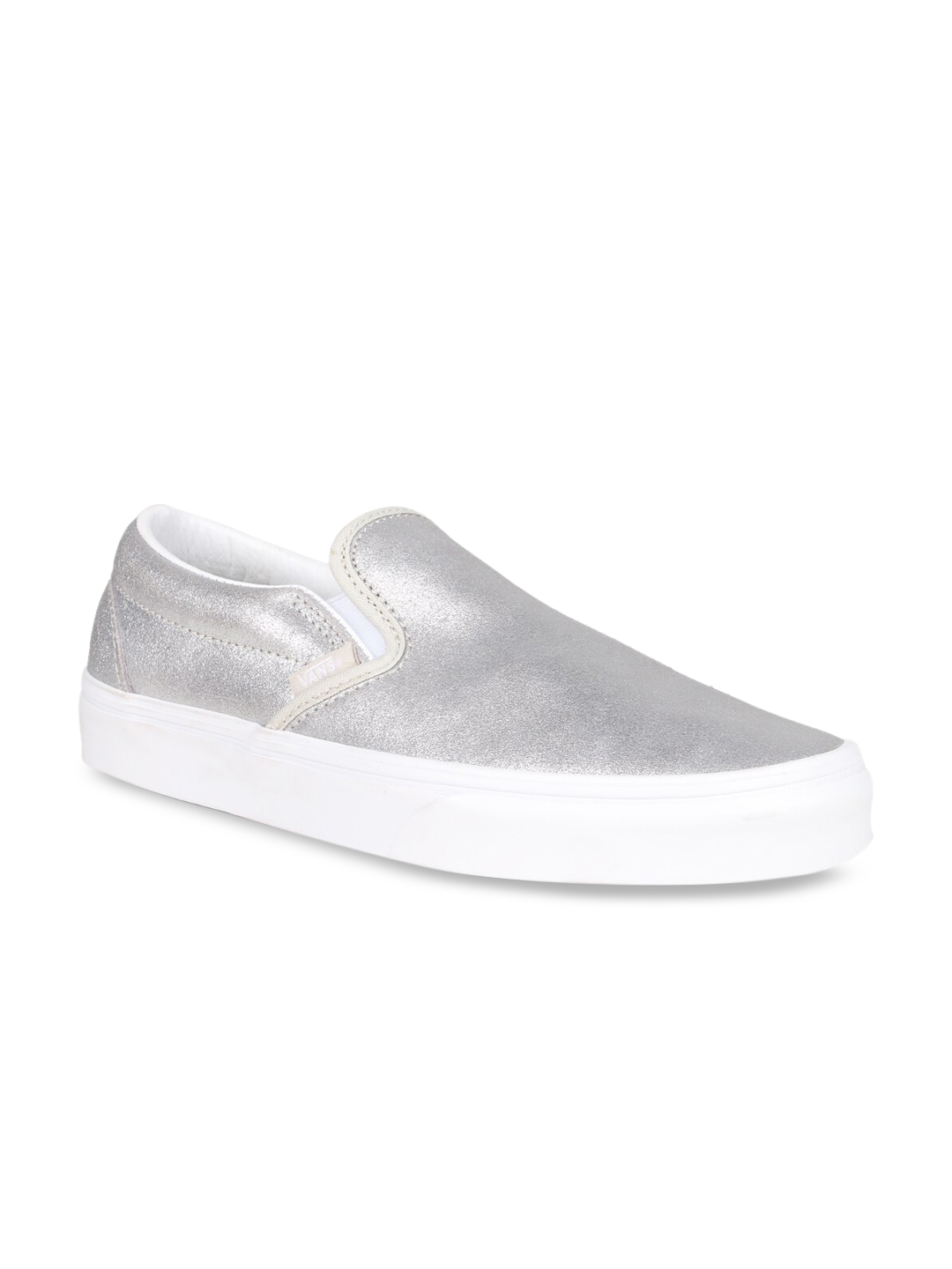Silver vans womens online