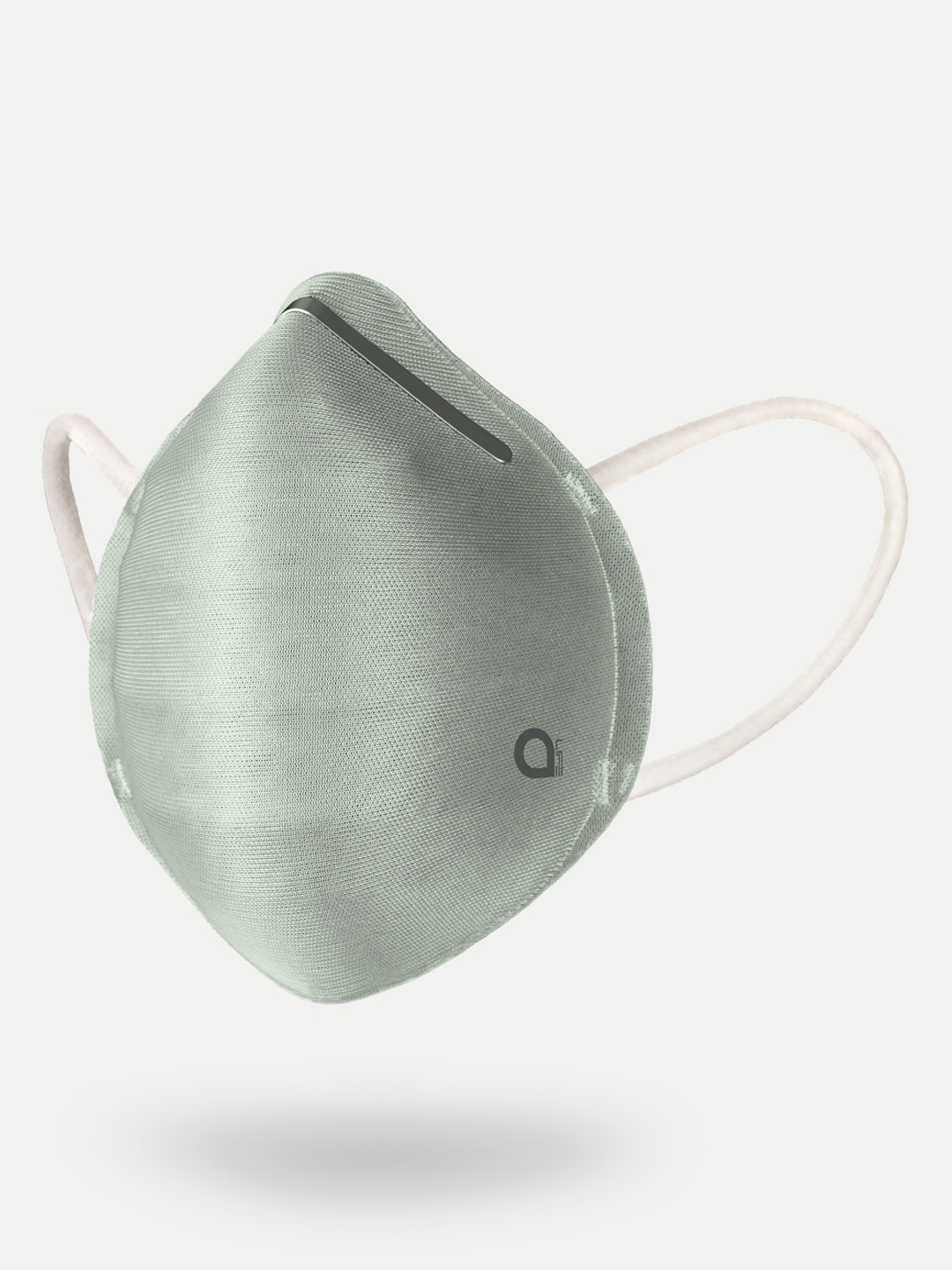 Amante Unisex Grey Solid Reusable 5-Ply Protective Outdoor Mask