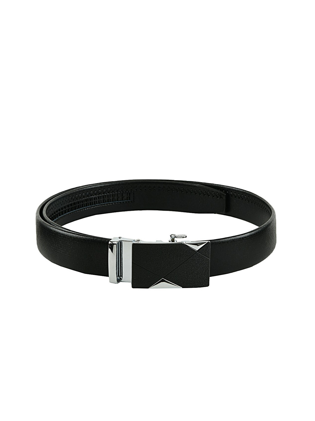 WINSOME DEAL Men Black Solid Belt
