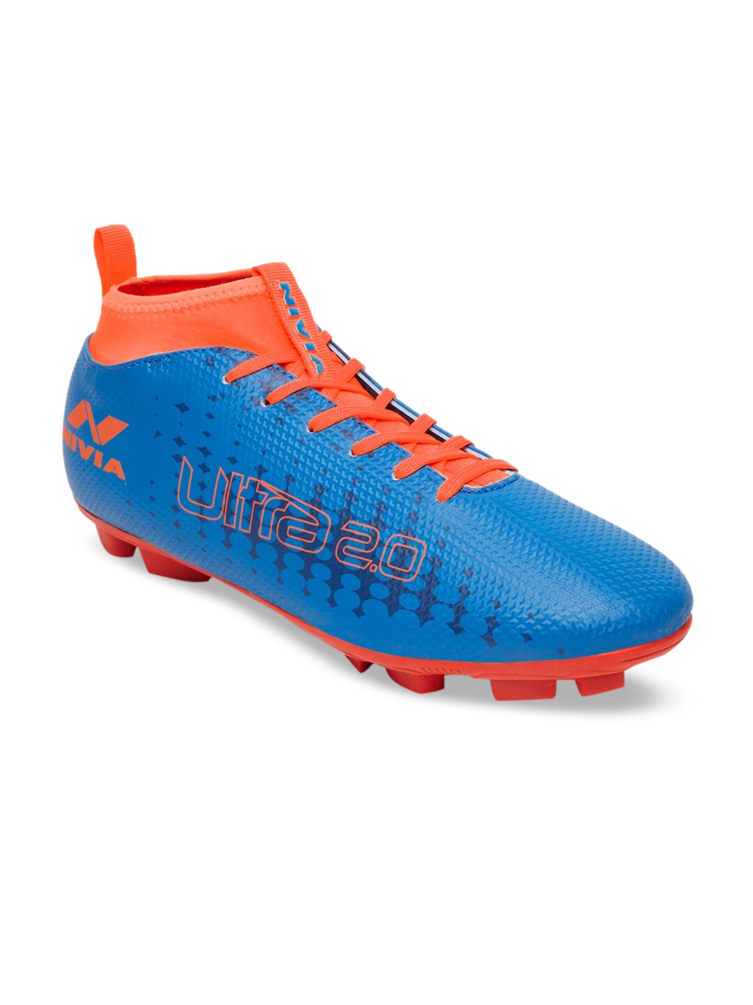 NIVIA Men Blue Synthetic Football Shoes