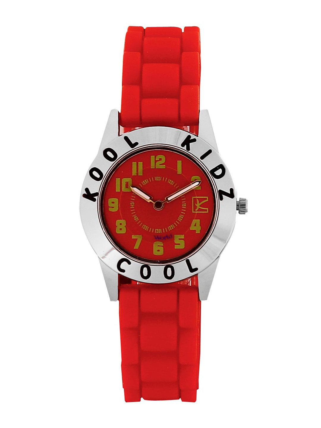 Kool Kidz Unisex Kids Red Analogue Watch KOOL KIDZ ANALOGUE DMK 032 RD