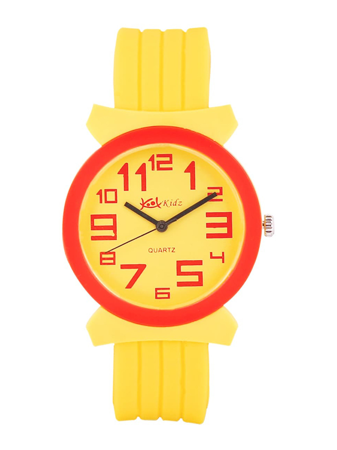 Kool Kidz Yellow & Red Analogue Watch KOOL KIDZ ANALOGUE DMK 053 YL
