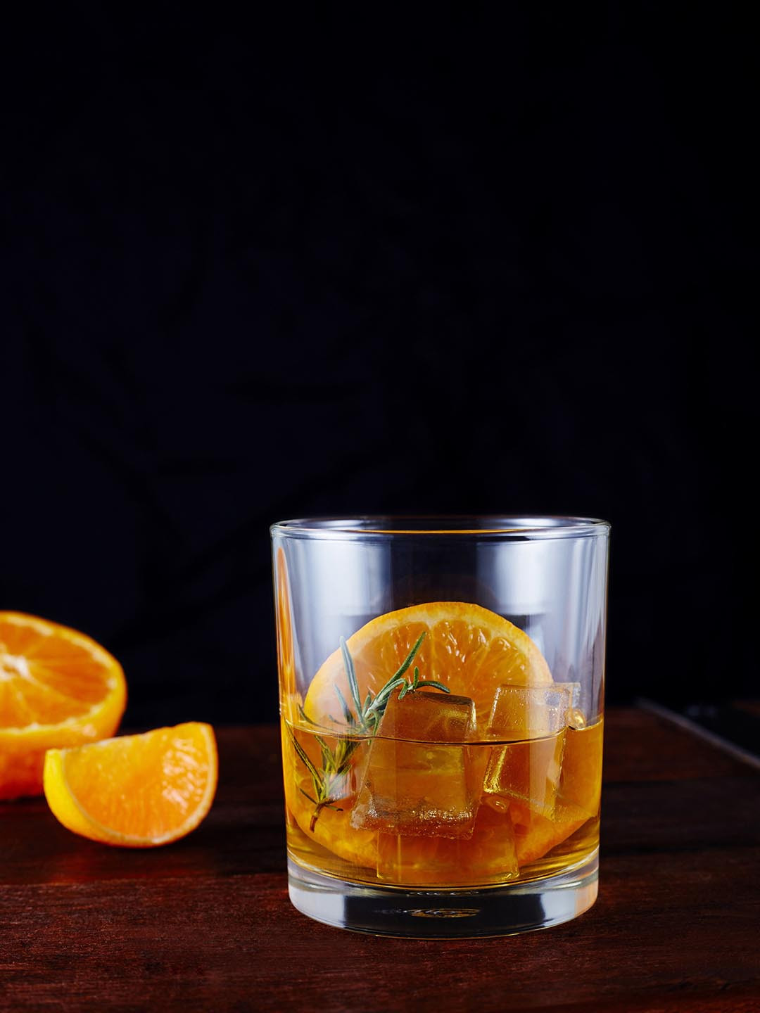 GOODHOMES Transparent 6 Pcs LUCKY Whiskey Glass Set