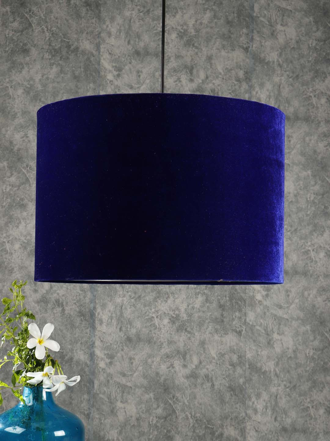 Grated Ginger Blue Solid Handcrafted Hanging Light