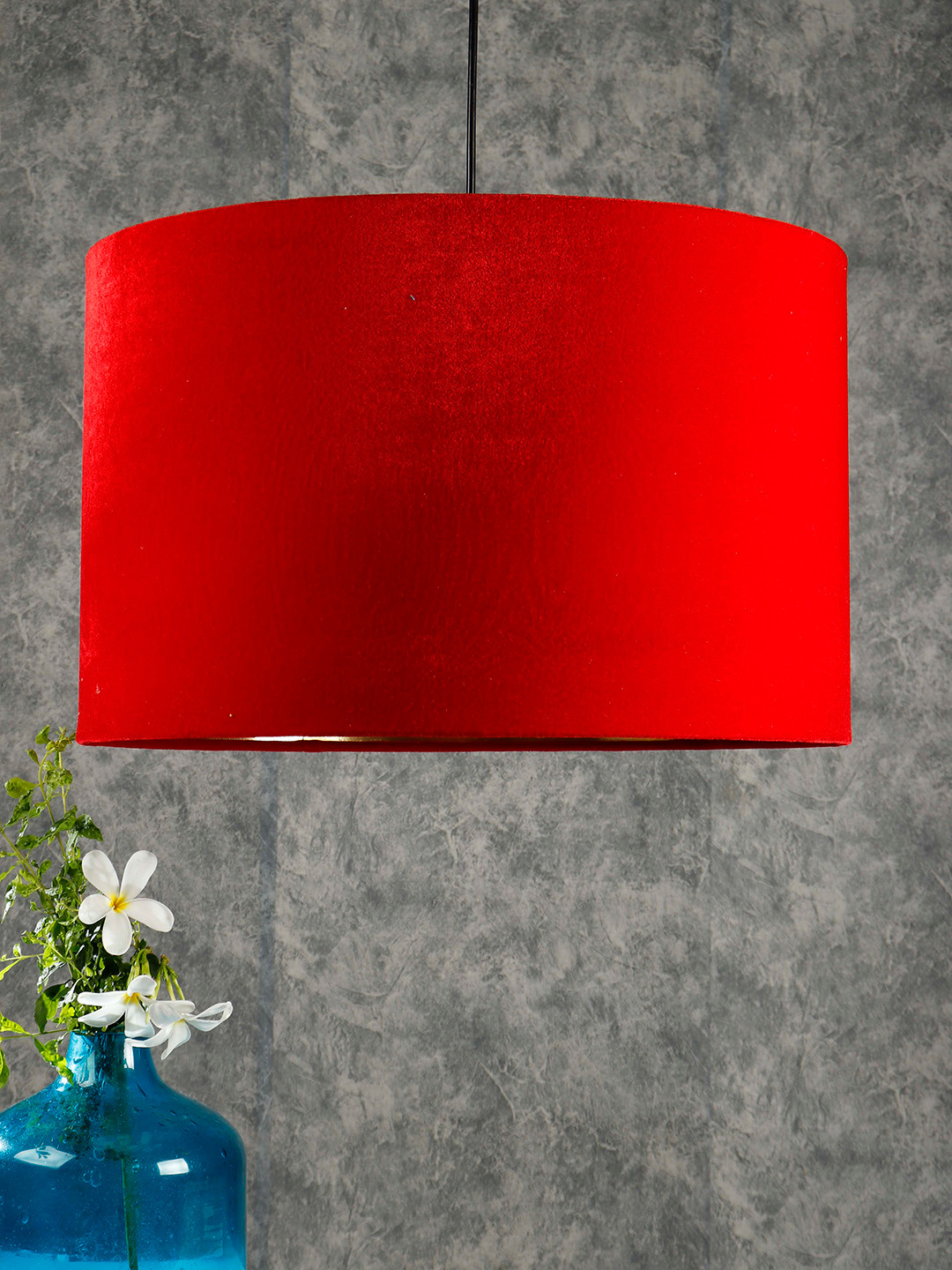 Grated Ginger Red Solid Handcrafted Hanging Light