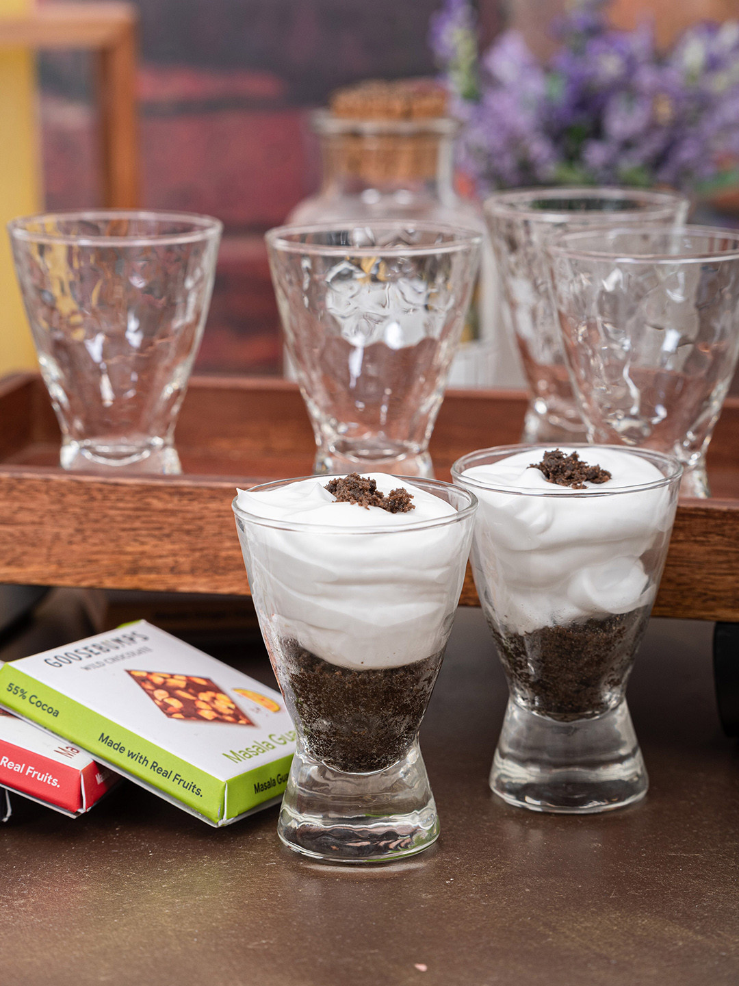 GOODHOMES Set of 6 Transparent Solid Durobor Helsinki Shot Glasses