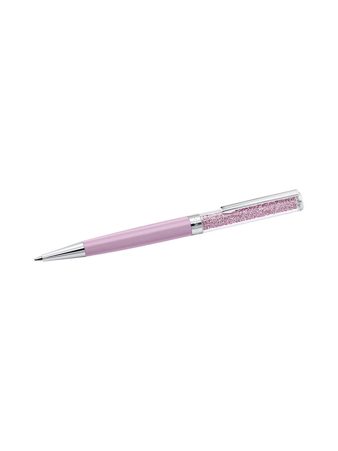SWAROVSKI Rhodium-Plated Light Lilac Crystalline Ballpoint Pen