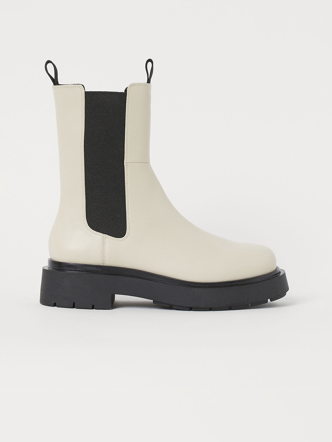 H&m Cream Womens Boots Cream Knee High Boots New With Tags