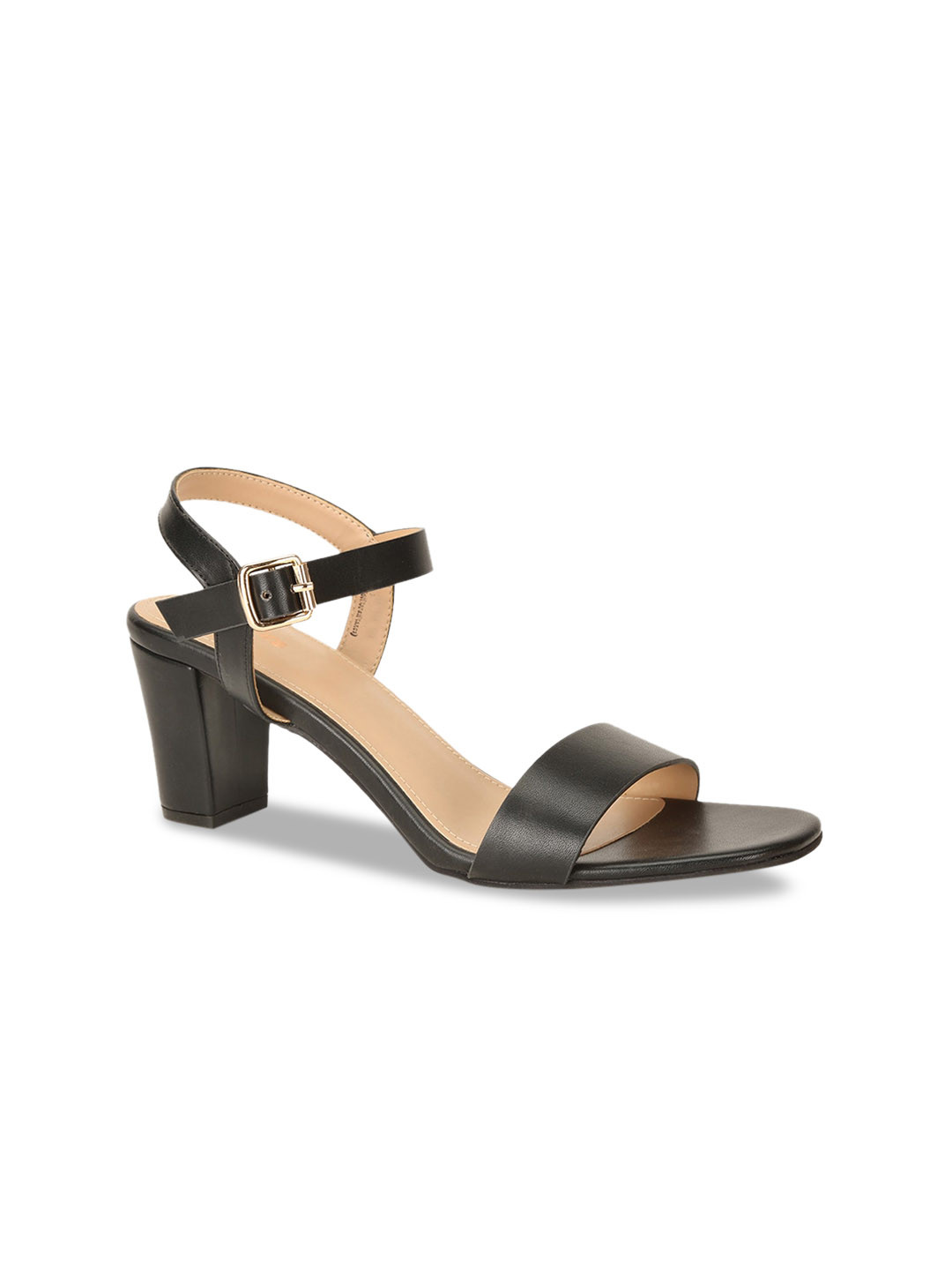 Bata Women Black Solid Heels