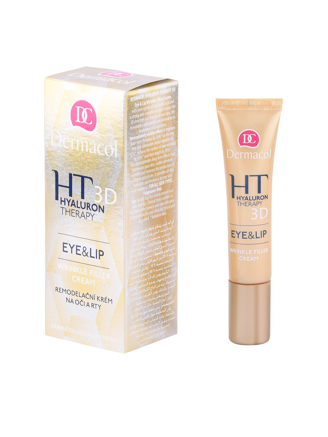 Dermacol 4165 Hyaluron Therapy Wrinkle Filler Eye & Lip Cream 15ml