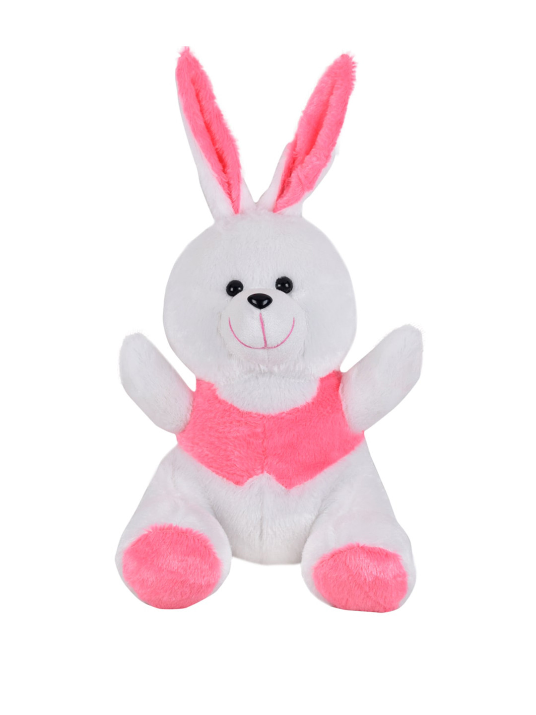 Ultra Kids Pink & White Cheerful Bunny Soft Toy