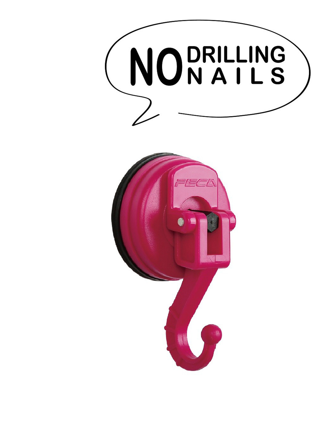 FECA Rose Solid D25 Diana Suction Hook