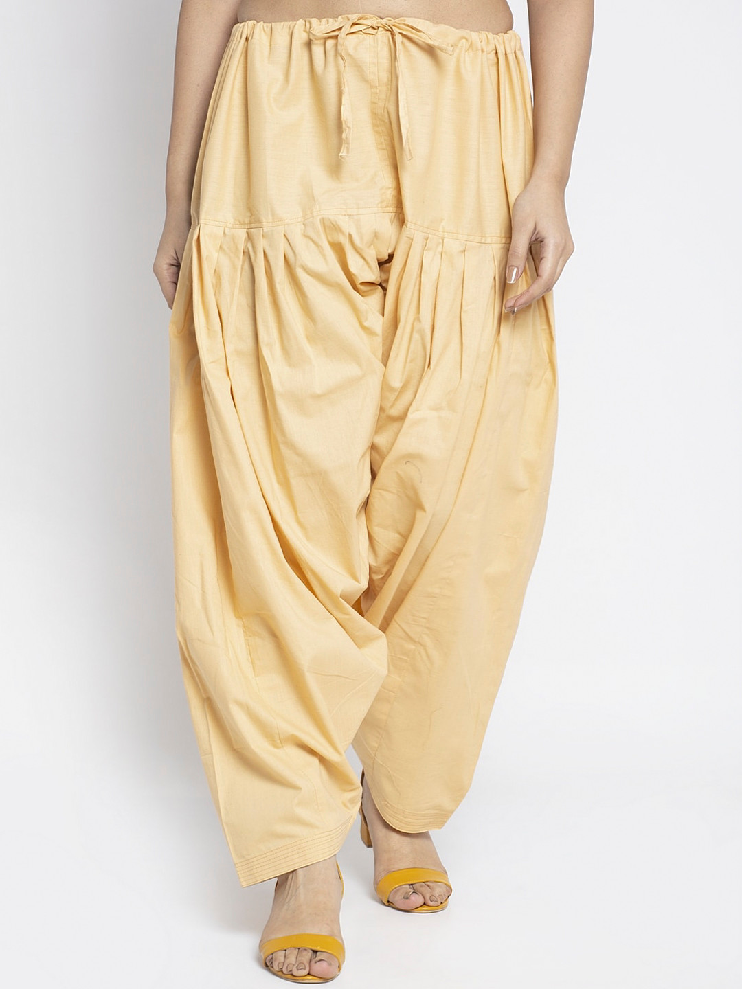 GRACIT Women Beige Solid Salwar