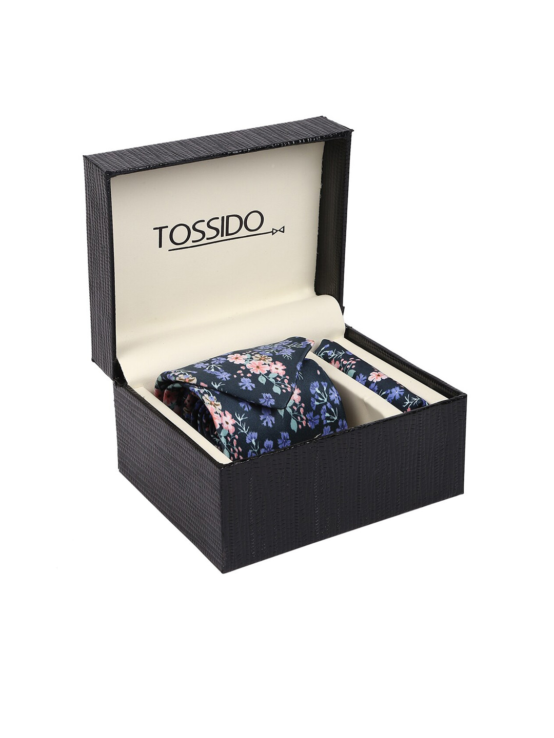Tossido Men Blue & Pink Printed Accessory Gift Set