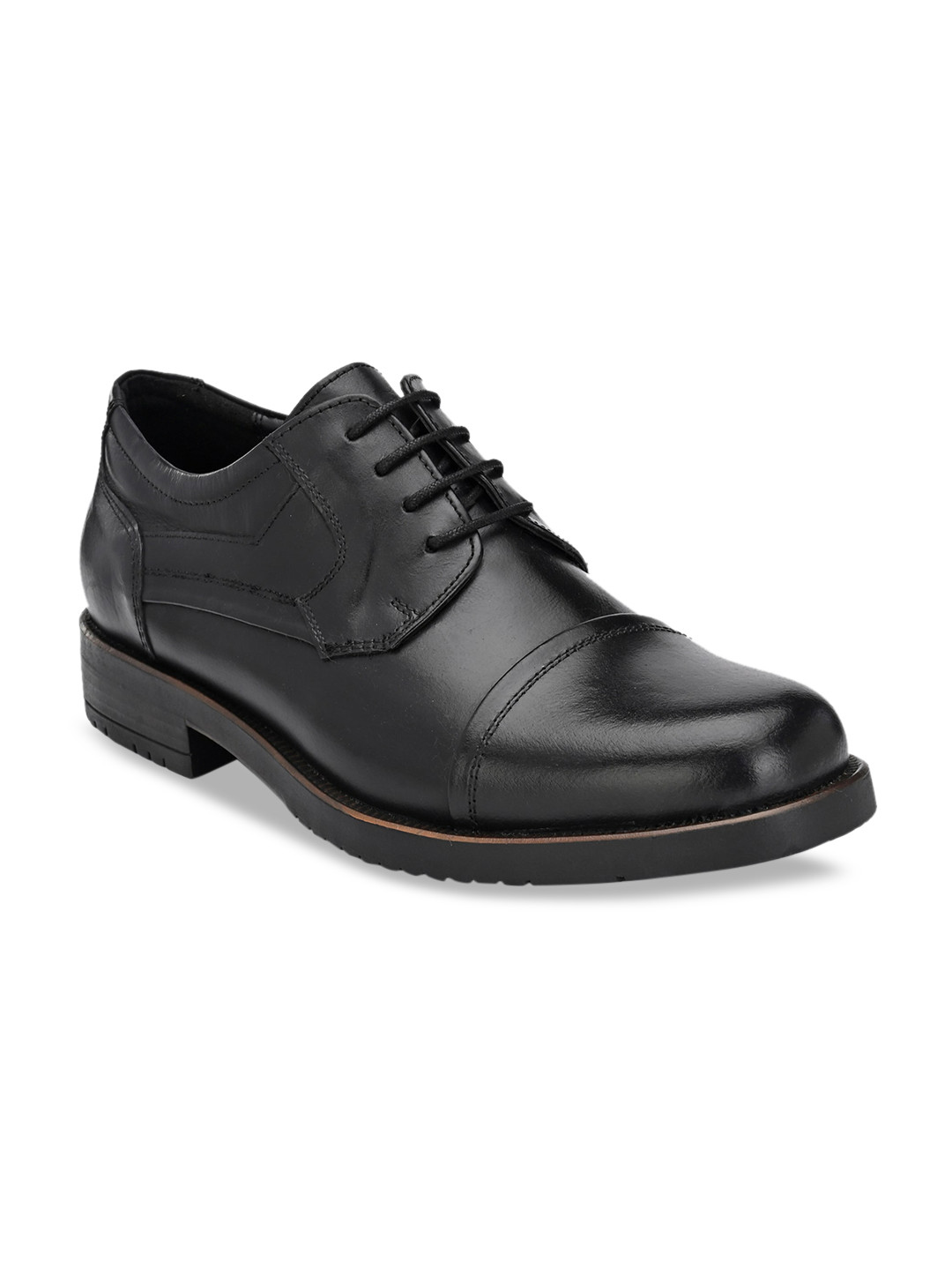 CARLO ROMANO Men Black Derbys