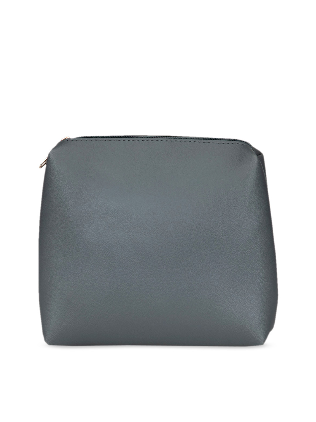 Bagsy Malone Grey Solid Hobo Bag