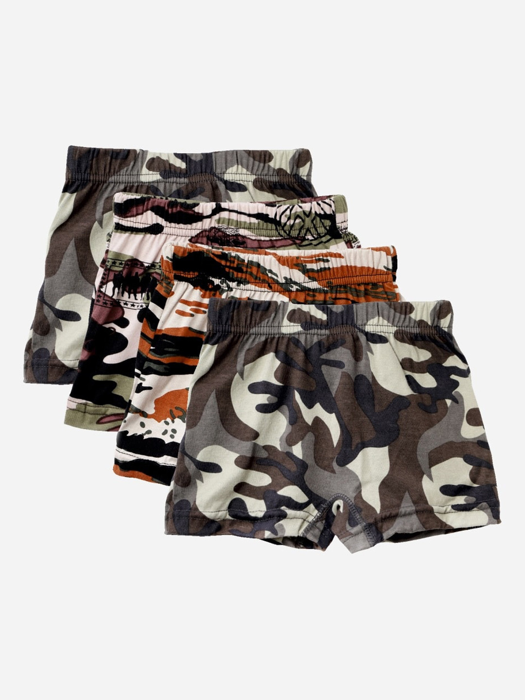 Bodycare Kids Boys Pack of 4 Assorted Trunks KIAE315-PK001