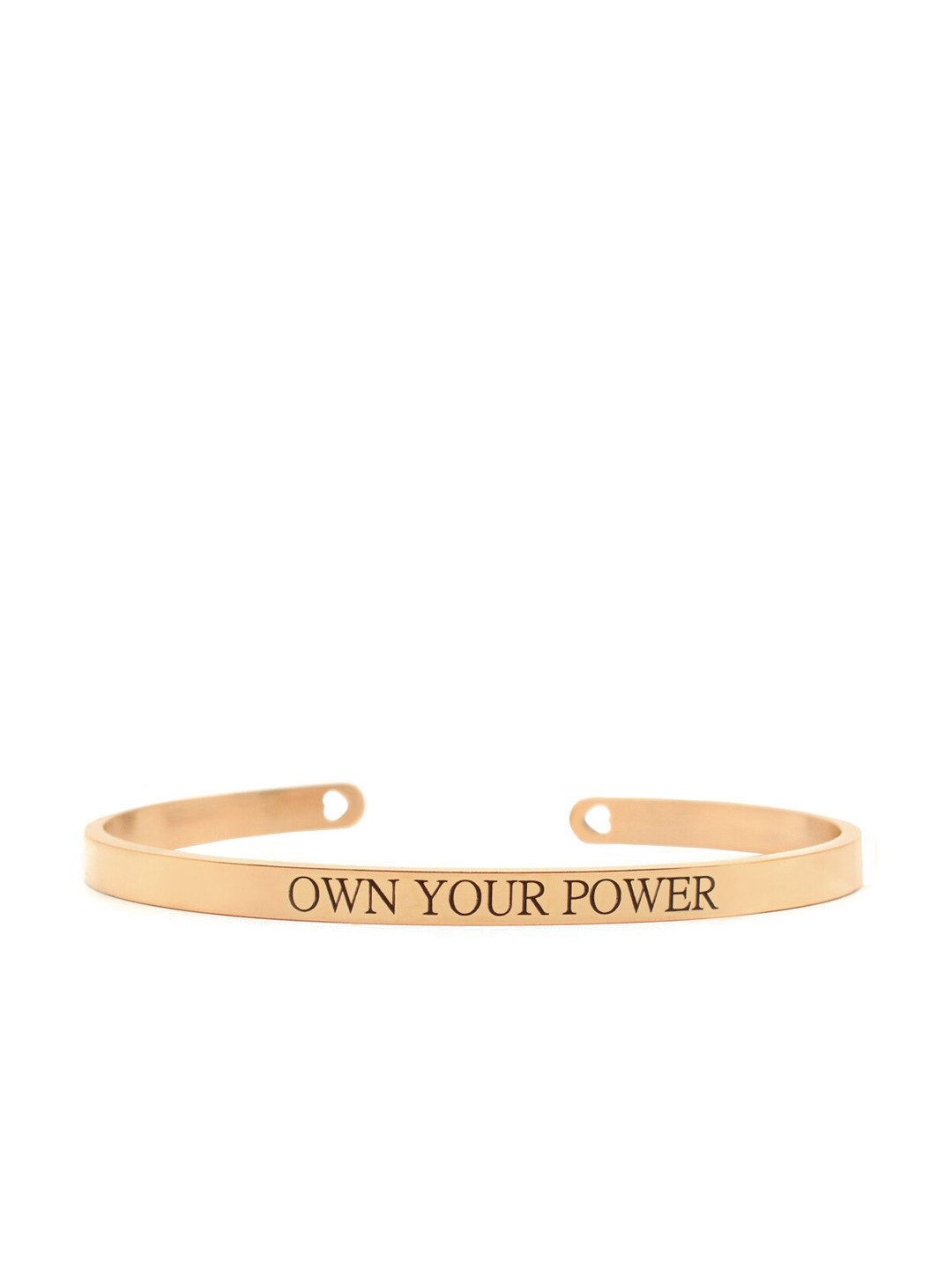 JOKER & WITCH Rose Gold-Plated Own Your Power Cuff Bracelet