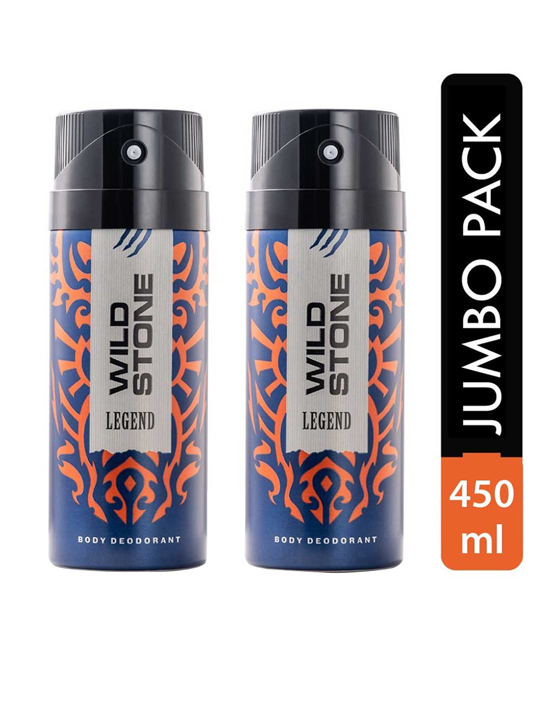 Wild Stone Men Pack of 2 Legend Deodorant 450 ml