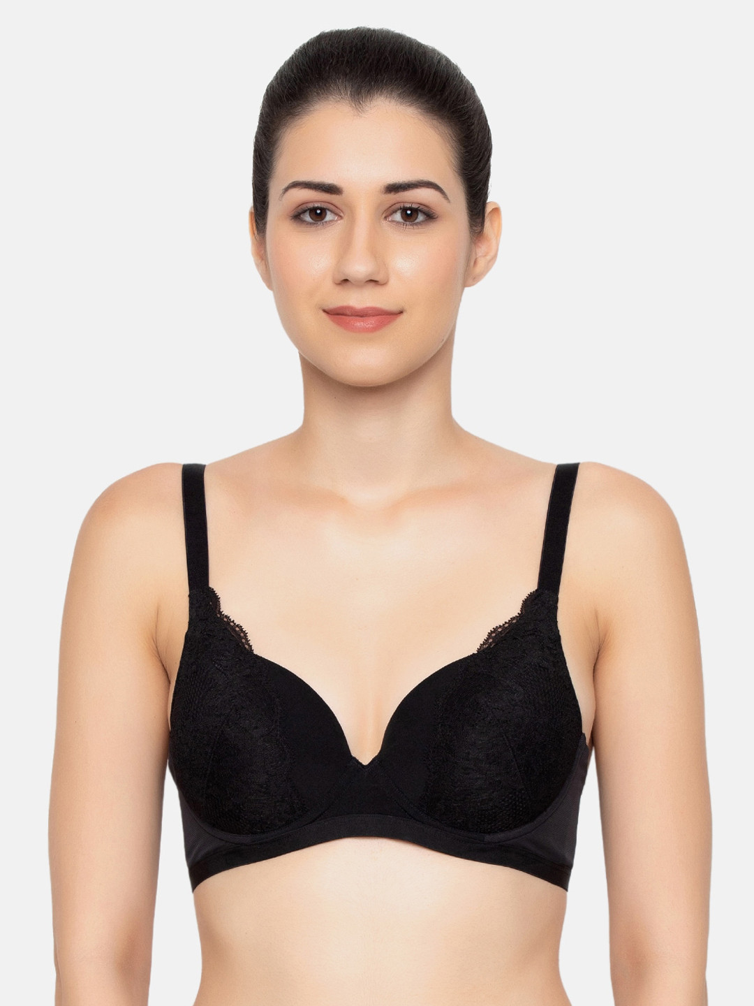 Triumph Style Spotlight Padded Wired Lace T-shirt Bra