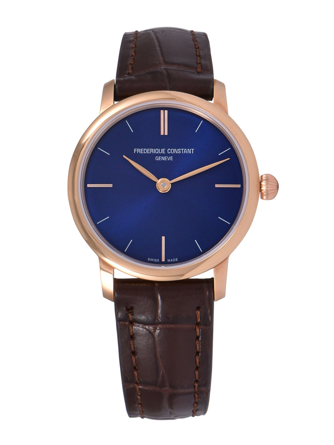 Frederique Constant Women Blue Analogue Watch