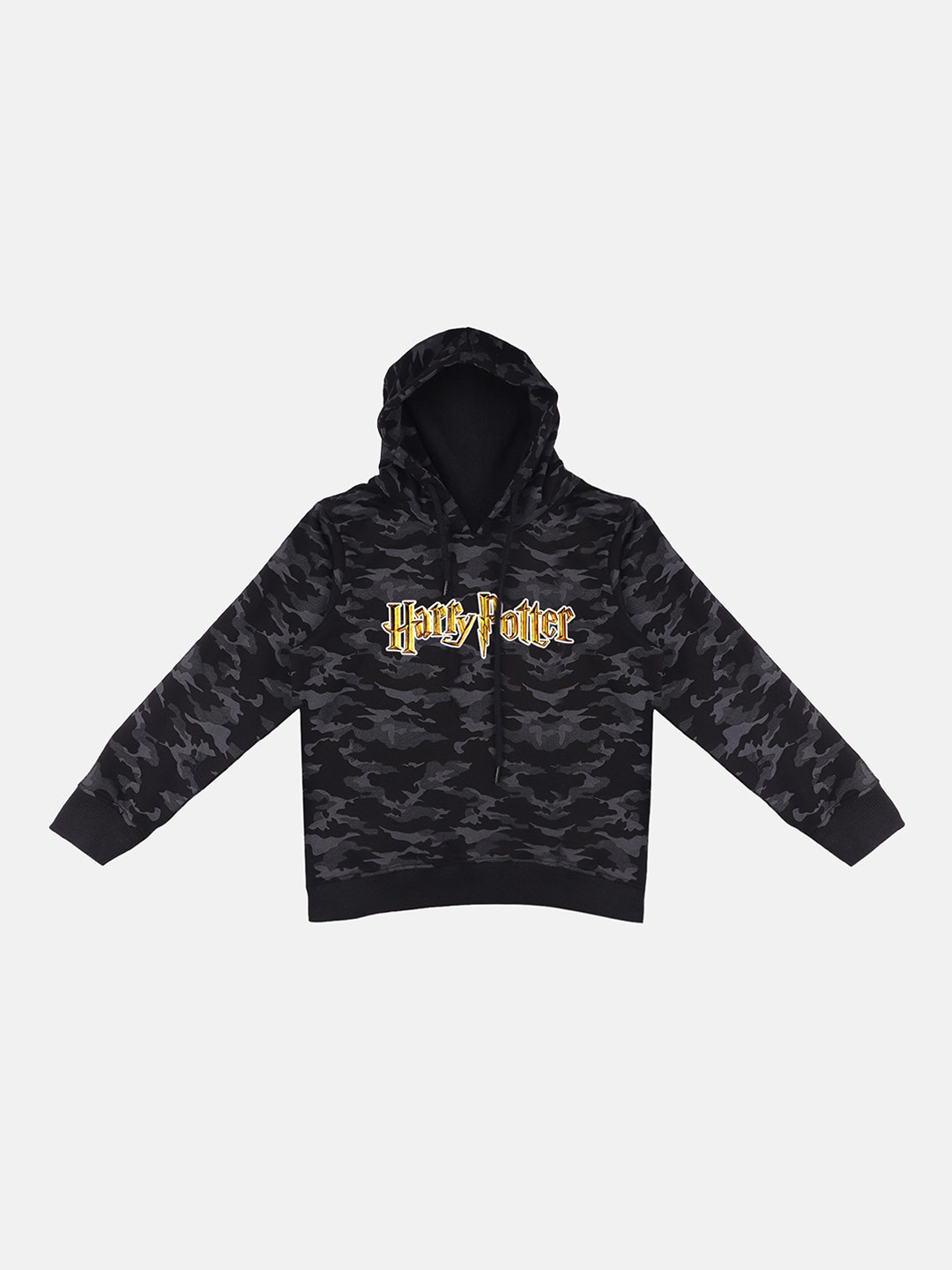 Harry Potter Boys Black Printed Sweatshirt