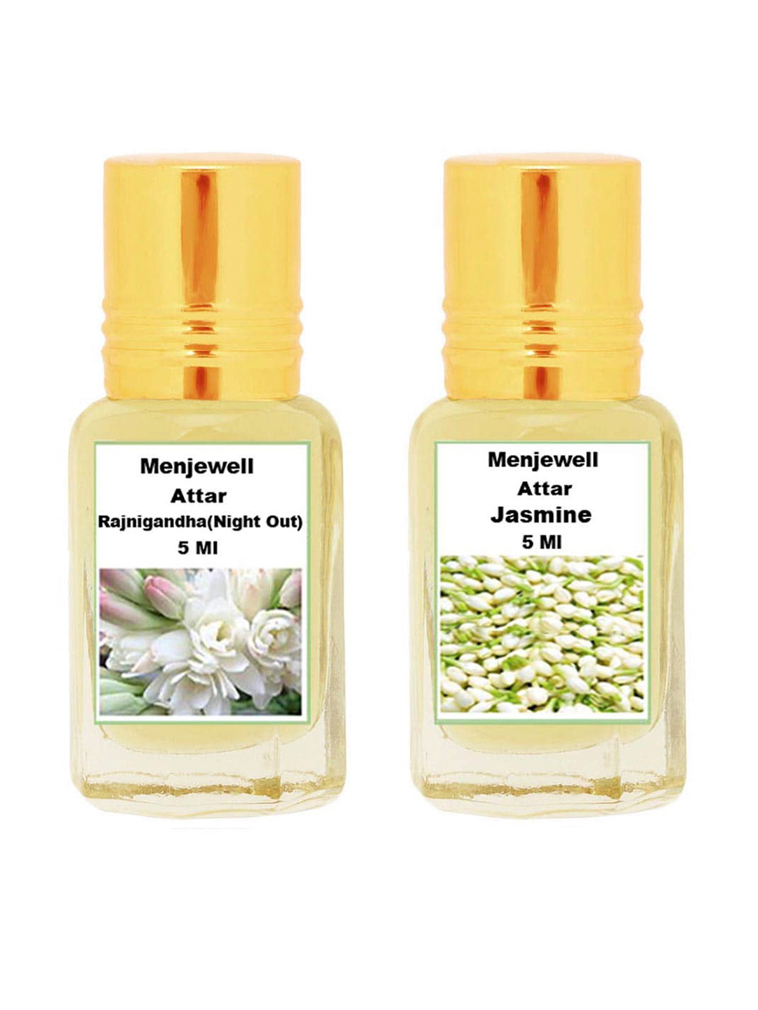 Menjewell Rajnigandha and Jasmine Attar 10 ml
