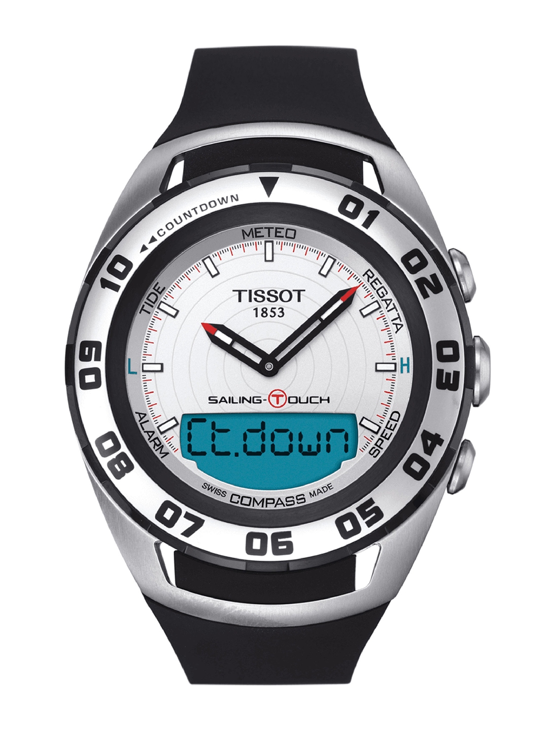 Buy TISSOT Men White Analogue and Digital Watch T0564202703100 Watches for Men 13558150 Myntra