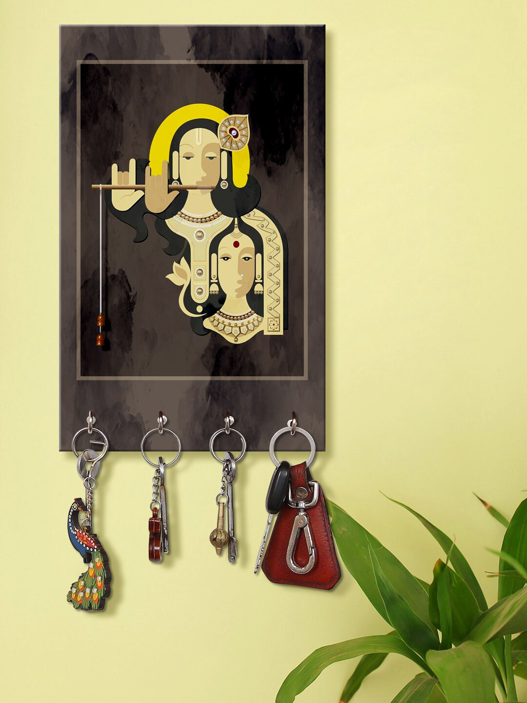 999Store Unisex Grey Keyholder