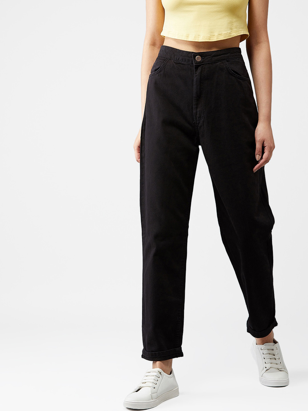 Kotty Women Black Skinny Fit Jeans