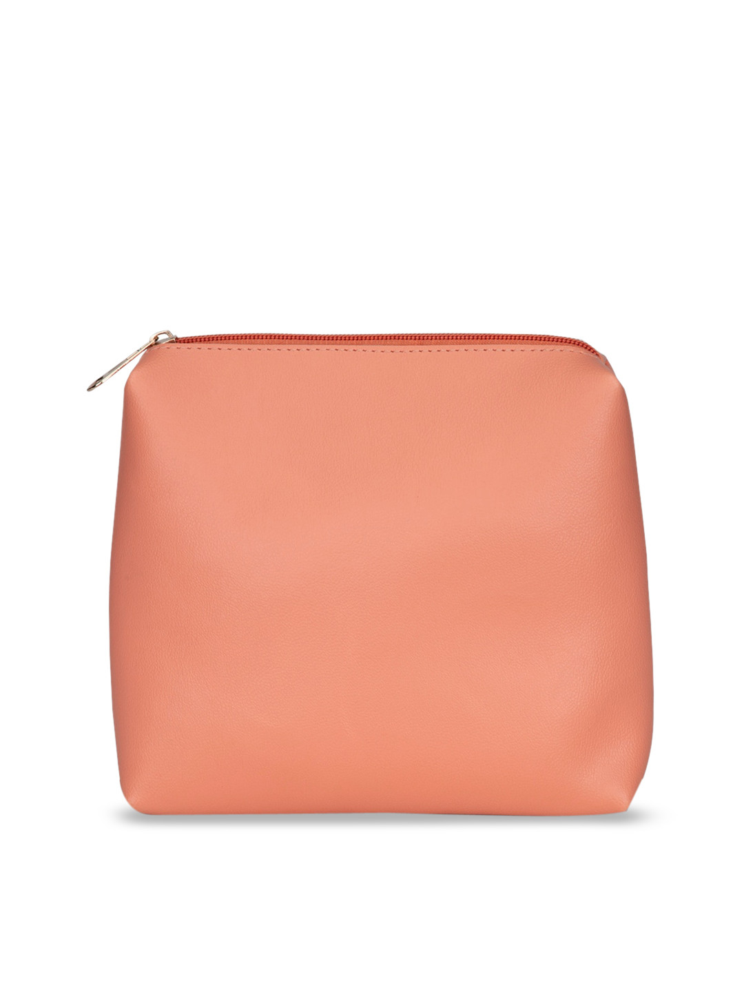 Bagsy Malone Peach-Coloured Solid Pouch